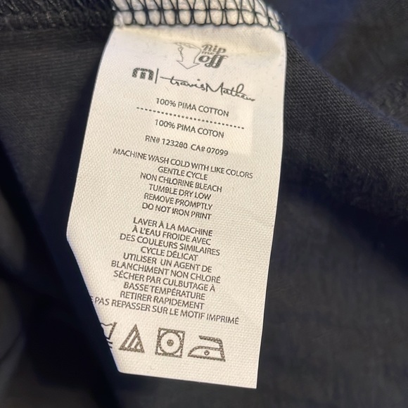 Travis Mathew Black Party Parrot Graphic Tee S - Picture 7 of 10